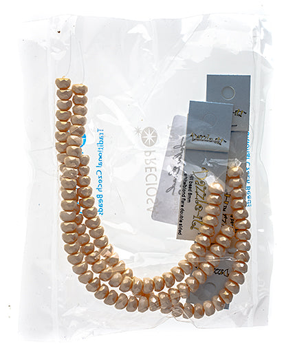 Czech Fire Polish Hill Bead 8mm