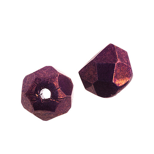 Czech Fire Polish Hill Bead 8mm