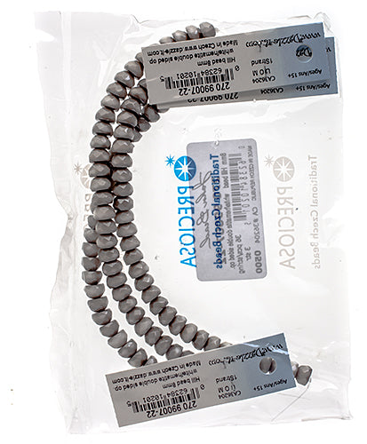 Czech Fire Polish Hill Bead 8mm