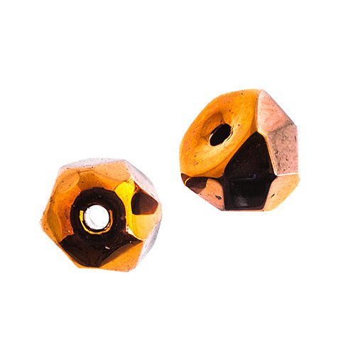 Czech Fire Polish Hill Bead 8mm