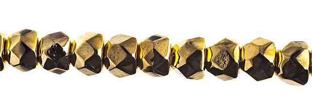 Czech Fire Polish Hill Bead 8mm