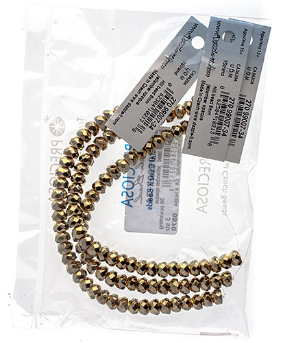 Czech Fire Polish Hill Bead 8mm