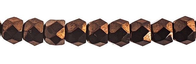 Czech Fire Polish Hill Bead 8mm