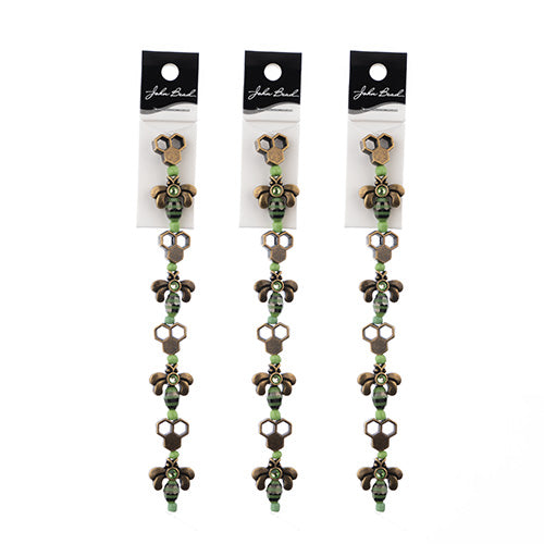5 Inch Bead Strand Honeycomb And Bees