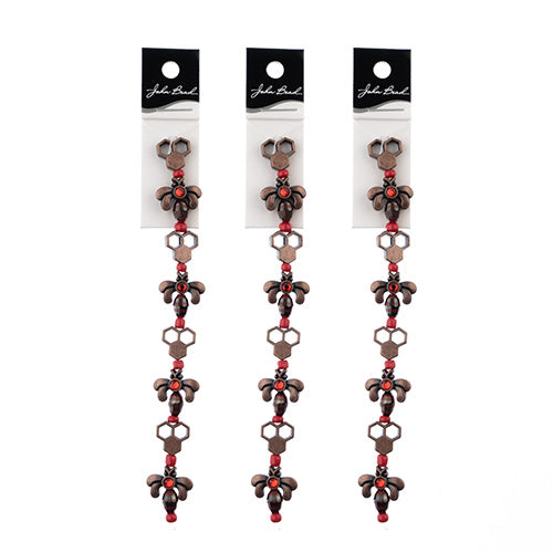 5 Inch Bead Strand Honeycomb And Bees