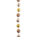 Crystal Lane DIY Designer 7in Bead Strand Metal Flat Round Gold Copper Ant.Copper Mix 10x5mm