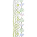 Crystal Lane DIY Flower 7in Bead Strand Flower/Faceted Rondelle Ombre Mix