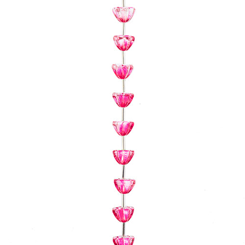 Crystal Lane DIY Flower 7in Bead Strand Lotus 10mm