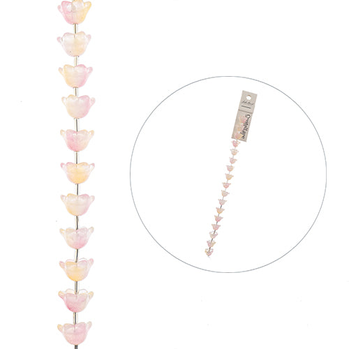 Crystal Lane DIY Flower 7in Bead Strand Flower Mix