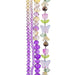 Crystal Lane DIY Flower 7in Bead Strand Flower/Faceted Rondelle Ombre Mix