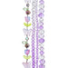 Crystal Lane DIY Flower 7in Bead Strand Flower/Faceted Rondelle Ombre Mix