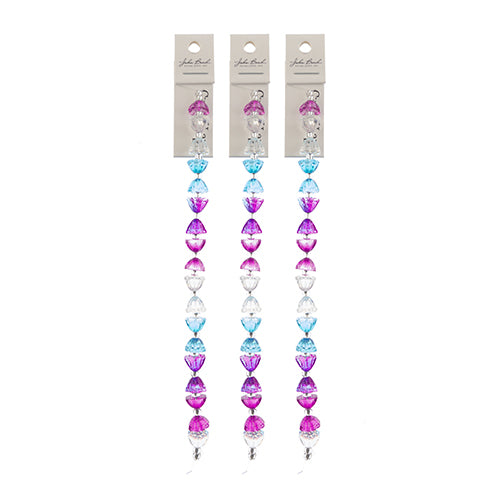 Crystal Lane DIY Flower 7in Bead Strand Lotus 10mm