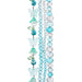 Crystal Lane DIY Flower 7in Bead Strand Flower/Faceted Rondelle Ombre Mix