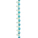 Crystal Lane DIY Flower 7in Bead Strand Pear & Leaf Mix - 14pcs