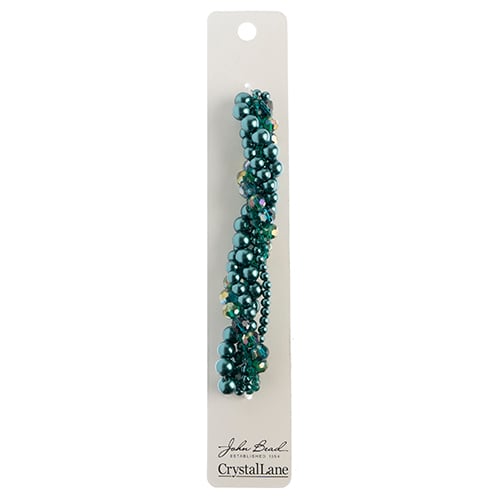 Crystal Lane Twisted Bead Strands Mix - Hydrangea 