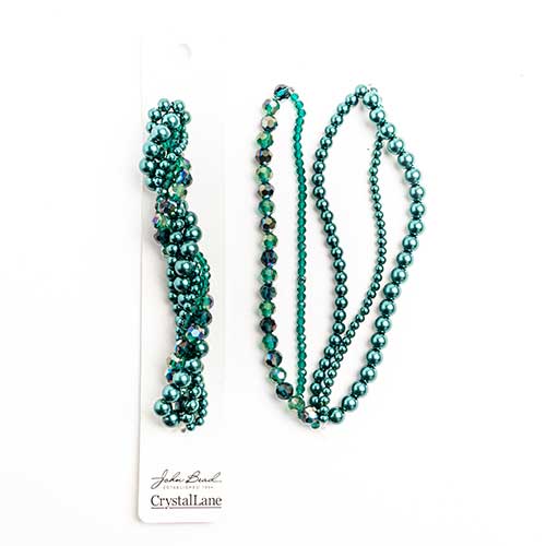 Crystal Lane Twisted Bead Strands Mix - Hydrangea 
