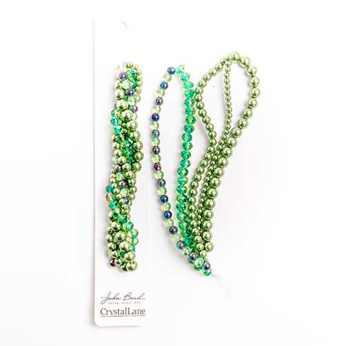 Crystal Lane Twisted Bead Strands Mix - Hydrangea
