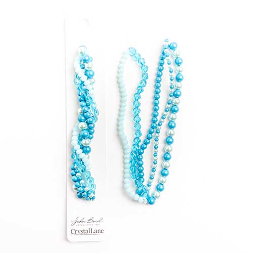 Crystal Lane Twisted Bead Strands Mix - Brunerra