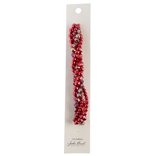 Crystal Lane Twisted Bead Strands Mix - Dahlia