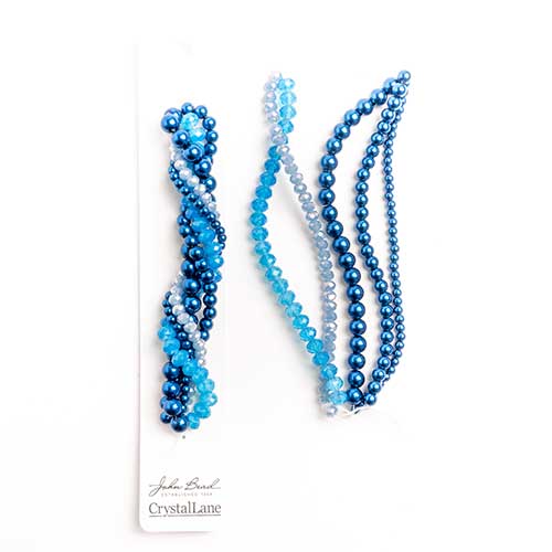 Crystal Lane Twisted Bead Strands Mix - Glory of the Snow
