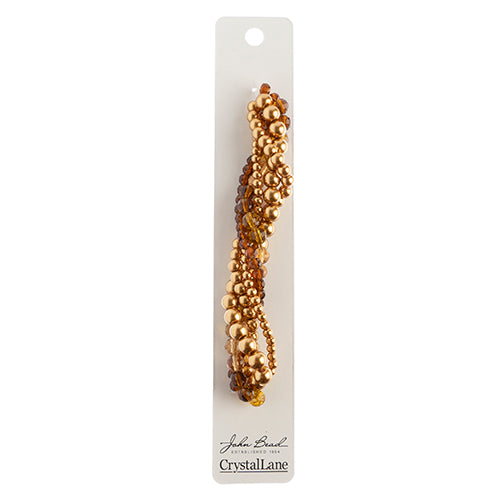 Crystal Lane Twisted Bead Strands Mix - Curly Willow