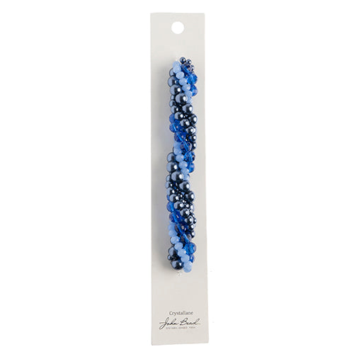 Crystal Lane Twisted Bead Strands Mix - Monkshood