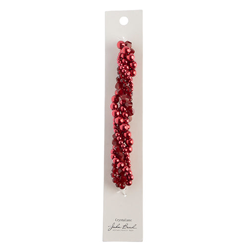 Crystal Lane Twisted Bead Strands Mix - Salvia