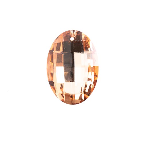Crystal Lane Faceted Oval 27x37mm