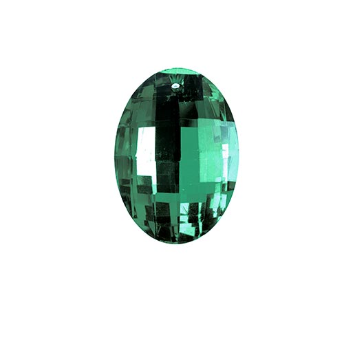Crystal Lane Faceted Oval 27x37mm