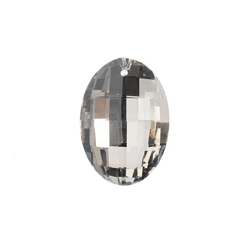 Crystal Lane Faceted Oval 27x37mm