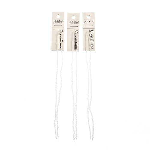 Crystal Lane Rondelle 2 Strand 7in (Apx246pcs) 1.5x2.5mm Opaque White