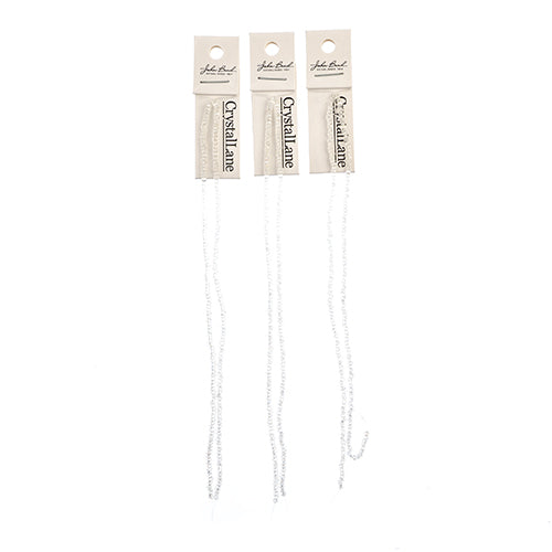 Crystal Lane Rondelle 2 Strand 7in (Apx246pcs) 1.5x2.5mm Transparent Crystal AB