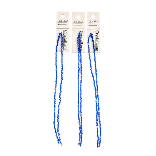 Crystal Lane Rondelle 2 Strand 7in (Apx246pcs) 1.5x2.5mm Transparent Sapphire AB