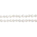 Crystal Lane Bicone 2 Strand 7in (Apx96pcs) 4mm Opaque White AB