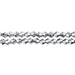 Crystal Lane Bicone 2 Strand 7in (Apx96pcs) 4mm Opaque Silver Iris