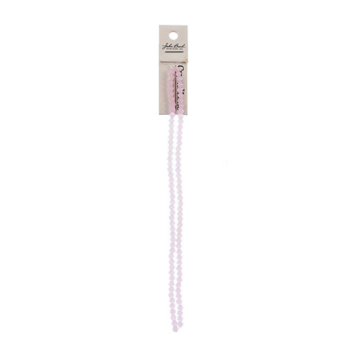 Crystal Lane Bicone 2 Strand 7in (Apx96pcs) 4mm Opaque Pink