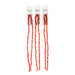 Crystal Lane Bicone 2 Strand 7in (Apx96pcs) 4mm Transparent Red AB