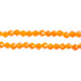 Crystal Lane Bicone 2 Strand 7in (Apx96pcs) 4mm Opaque Orange