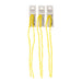 Crystal Lane Bicone 2 Strand 7in (Apx96pcs) 4mm Transparent Yellow