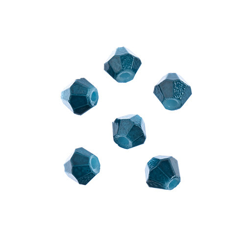 Crystal Lane Bicone 2 Strand 7in (Apx96pcs) 4mm Opaque Dark Blue