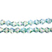 Crystal Lane Bicone 2 Strand 7in (Apx64pcs) 6mm Transparent Green Luster