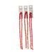 Crystal Lane Bicone 2 Strand 7in (Apx64pcs) 6mm Transparent Red AB