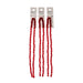 Crystal Lane Bicone 2 Strand 7in (Apx64pcs) 6mm Opaque Red