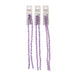 Crystal Lane Bicone 2 Strand 7in (Apx64pcs) 6mm Opaque Mauve