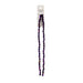 Crystal Lane Bicone 2 Strand 7in (Apx64pcs) 6mm Opaque Purple Iris