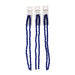 Crystal Lane Bicone 2 Strand 7in (Apx64pcs) 6mm Opaque Dark Sapphire