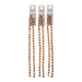 Crystal Lane Bicone 2 Strand 7in (Apx44pcs) 8mm Opaque Light Champagne Luster