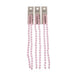 Crystal Lane Bicone 2 Strand 7in (Apx44pcs) 8mm Opaque Pink