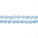 Crystal Lane Bicone 2 Strand 7in (Apx44pcs) 8mm Opaque Light Periwinkle