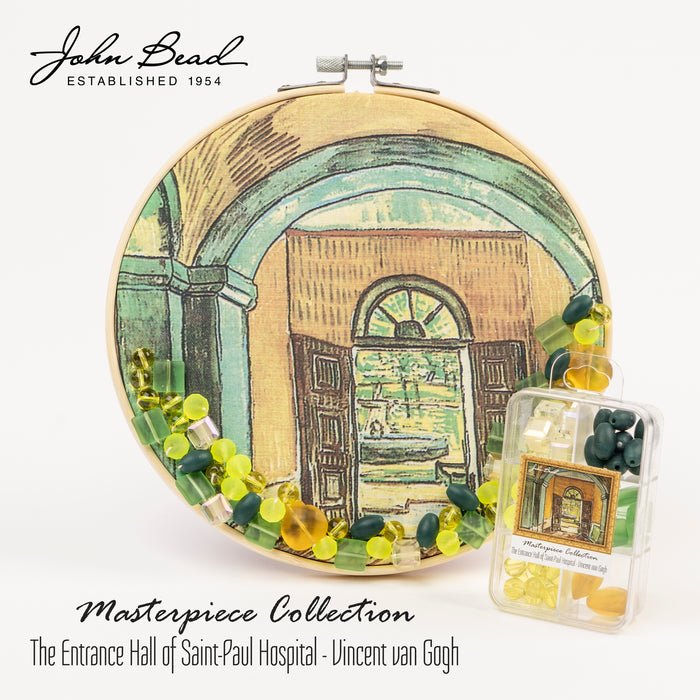 Masterpiece Collection Glass Bead Box Mix Apx85g Entrance Hall of St.Paul Hospital-Vincent van Gogh